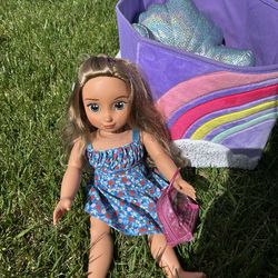 Doll with accessories