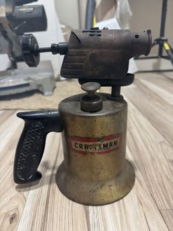 Vintage Craftsman Brass Blowtorch - Untested