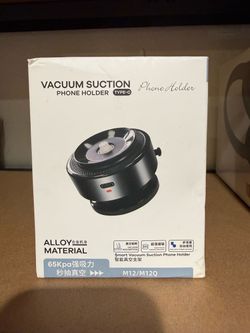 Smart Vacuum Suction Phone Holder