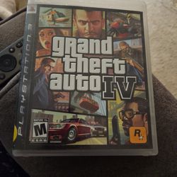 Grand Theft Auto IV PS3 Video Game