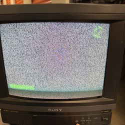 Sony Trinitron 13” TV 