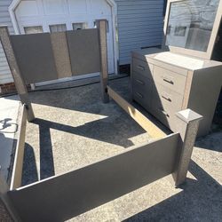 Ashley's Queen Bed Frame Only