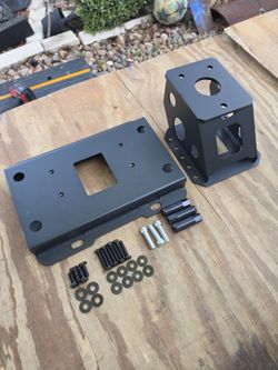 2007 to 2018 Jeep Wrangler JK JKU Unlimited Rubicon Spare Tire Bracket Carrier up to 40 inches Spare Wheel Holder Rack Mount