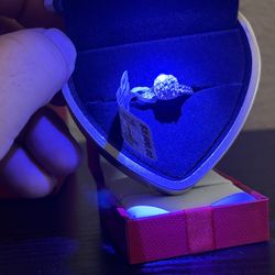 White Gold Natural Diamond Wedding Ring 