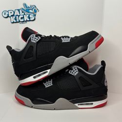 Size 13M - Jordan 4 “Bred” 
