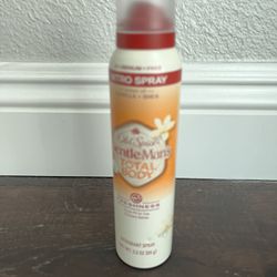 Old Spice Whole Body Deodorant for Men,  Total Body Aluminum Free Spray, Vanilla & Shea