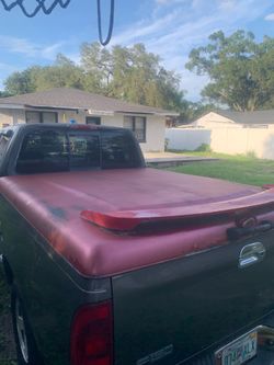 2002 F150 pickup truck bed cover