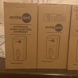 Automatic Hand Sanitizer Dispensers 4 Boxes