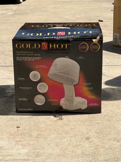 Gold and Hot hair dryers