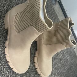 Linea Paolo Valona-L Whiskey Suede Booties Size 8M