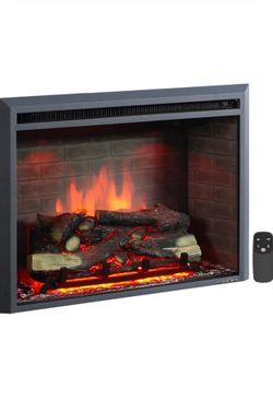 Electric Fireplace Inside