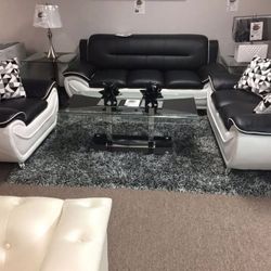 Brand new 3-piece leather living room sets(sofa,love seat,chair).available in multiple colours!$650
