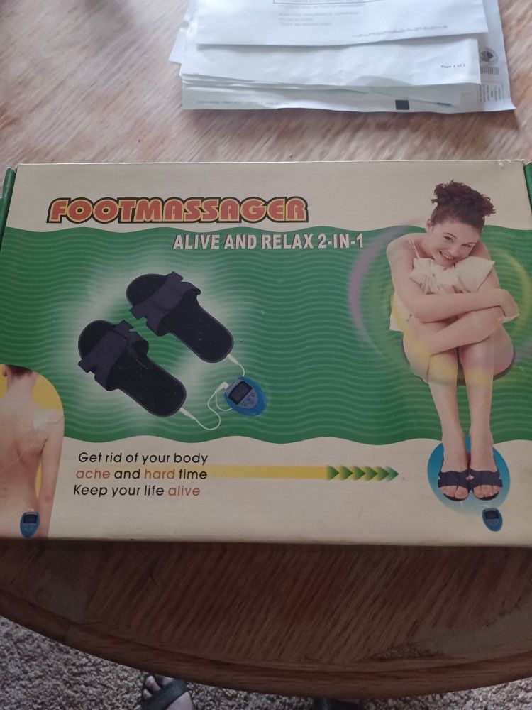 FOOT MESSAGER/ NEW, OPEN BOX $20