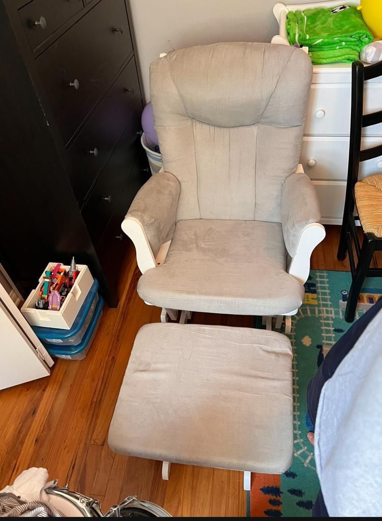Angel line monterey glider & ottoman cheap