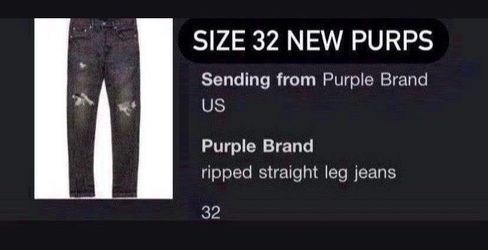 purple brand jeans