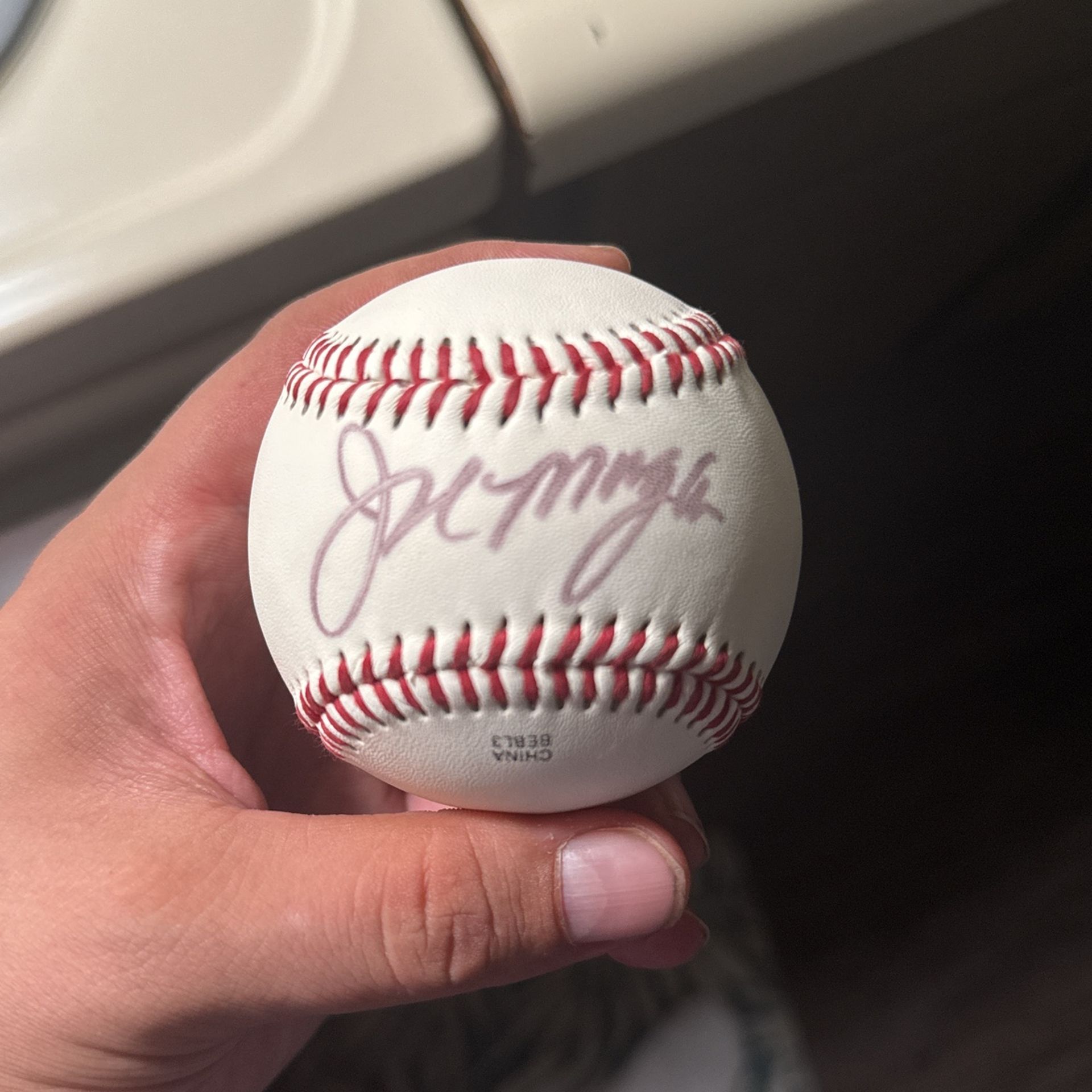 Joe Morgan Signed Baseball