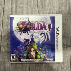 Zelda Majoras Mask 3D For Nintendo 3ds 