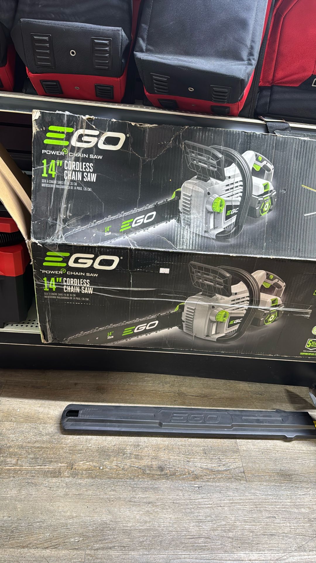 EGO POWER+ Chain Saw, 14" Battery Powered Chainsaw