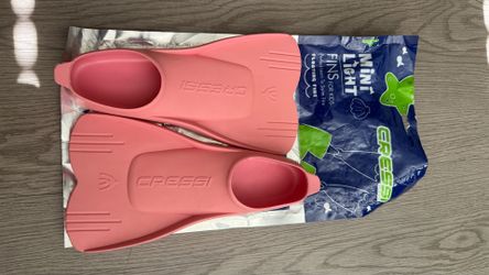 Cressi Swimming flippers for kids  size 11.5 a 13