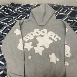 Grey Spider Hoodie 