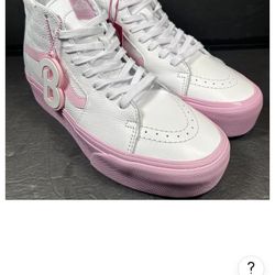 Barbie Platform High Top Vans Size 7 