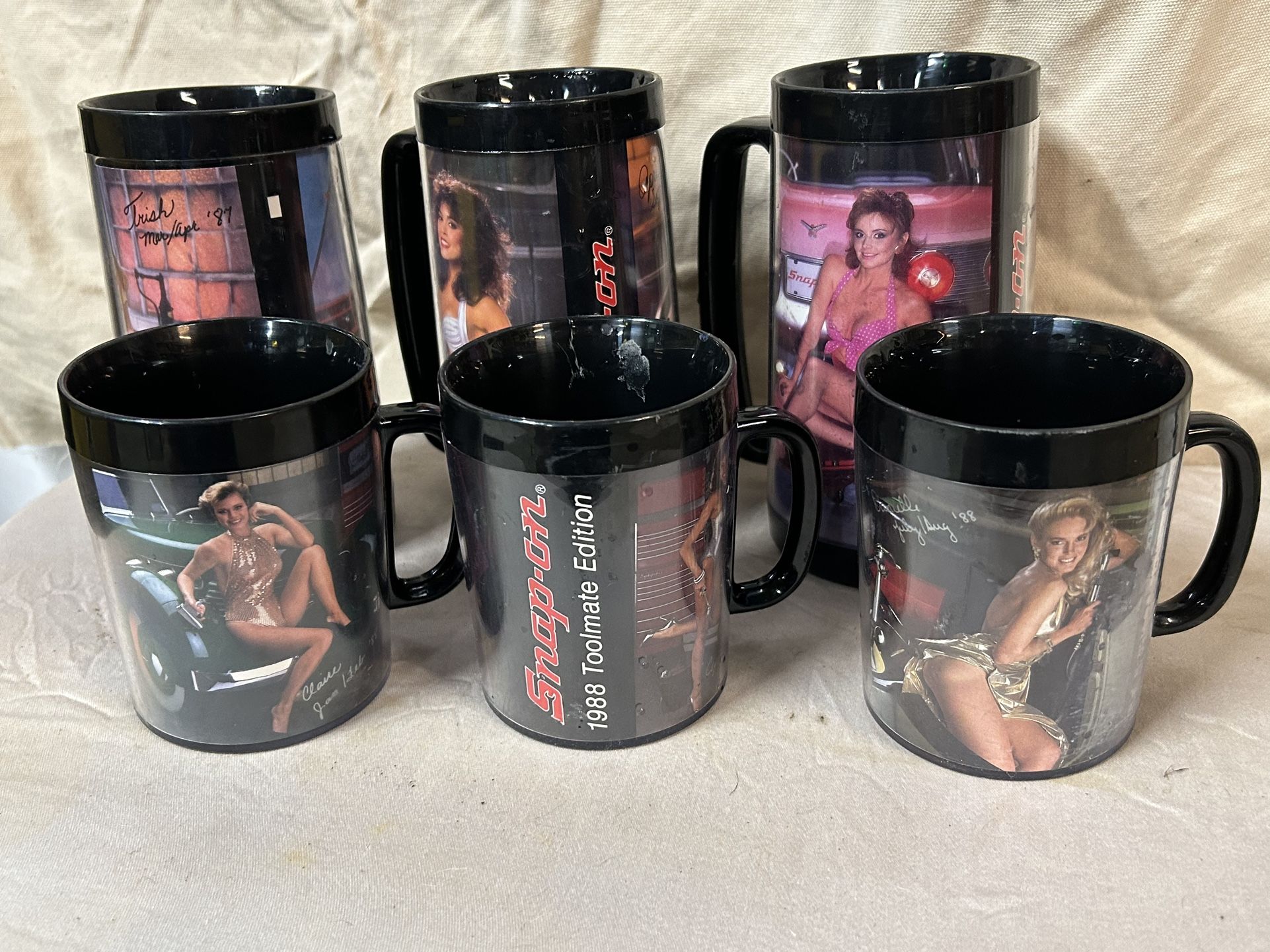 Snap-On Tools ‘87-‘88 Toolmate Edition Collectors Mugs 