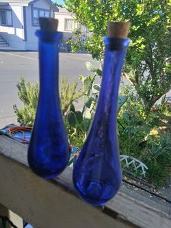 Cobalt Blue Vases