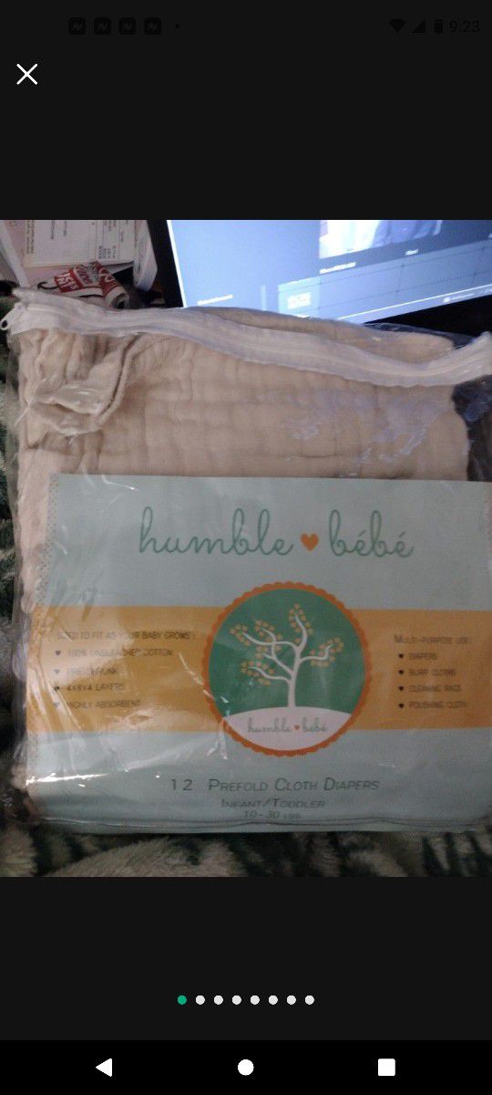 HUMBLE BABY CLOTH DIAPERS 