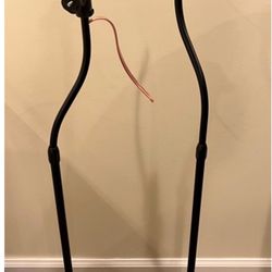 STAND ALONE METAL BLACK SPEAKER STANDS 