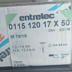  ENTRELEC 5120 TERMINAL BLOCK- Box Of 50-NEW BOX/Unopened 