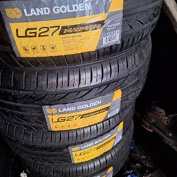 NEW FOUR TIRES 245/50/18/ $480 LANGOLDEN 