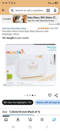 Wipe warmer