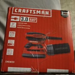 CRAFTSMAN Random Orbit Sander, 3-Amp, Corded (CMEW231)