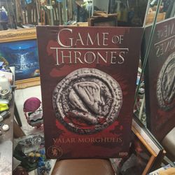 Game Of Thrones Valar Morghulis Framed Canvas Art Poster, Gallery Wrapped On Wood 36 X 24 SEE DESCRIPTION