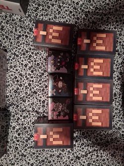 McDonald's hello kitty and Minecraft mystery boxes
