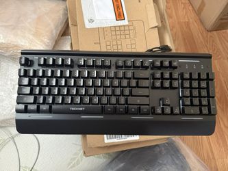 NEW TECKNET Gaming Keyboard, USB Wired