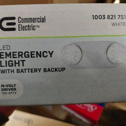 Commercial Electric Led Emergency Light With Battery Back Up 