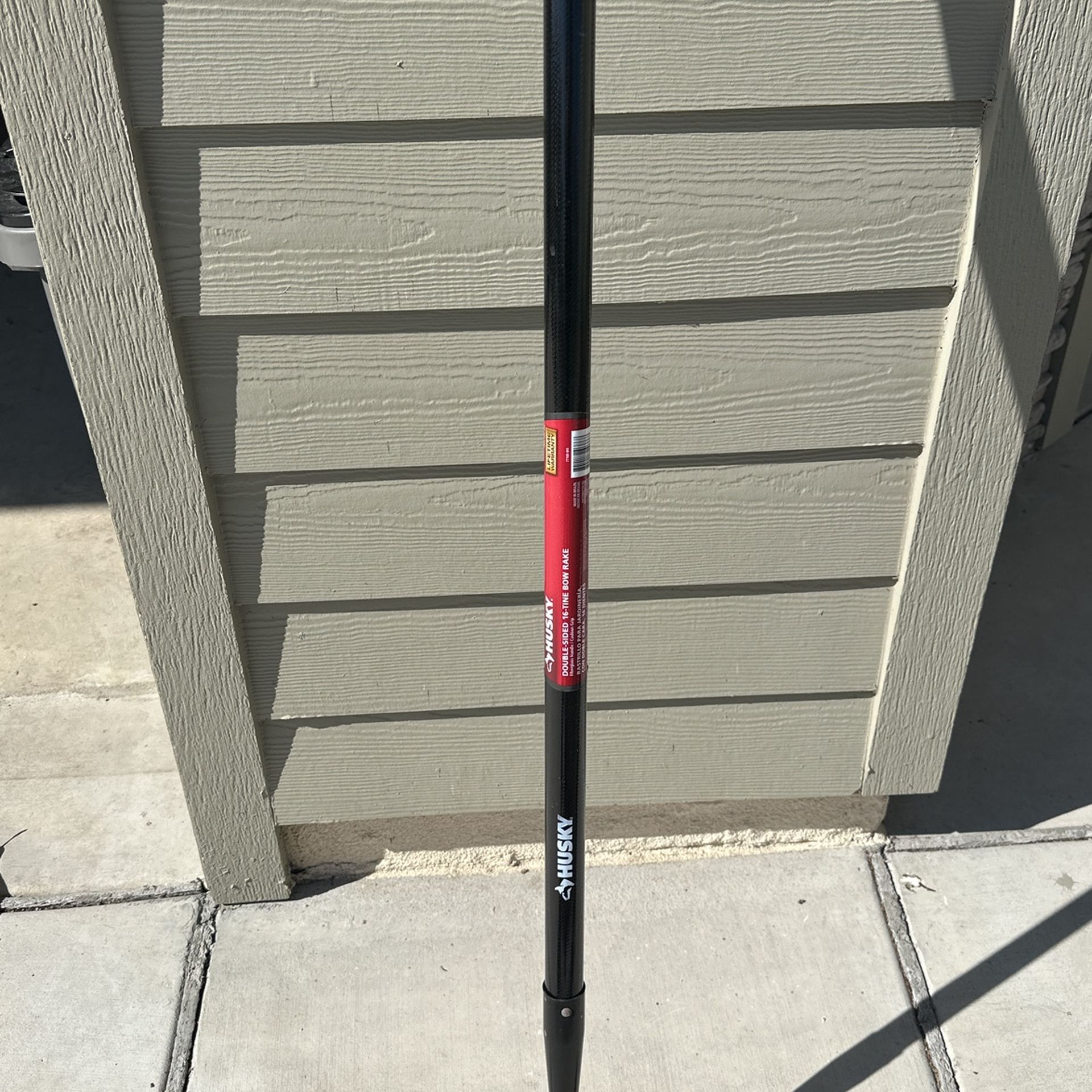 Husky 16 Tine Double Sided Bow Rake