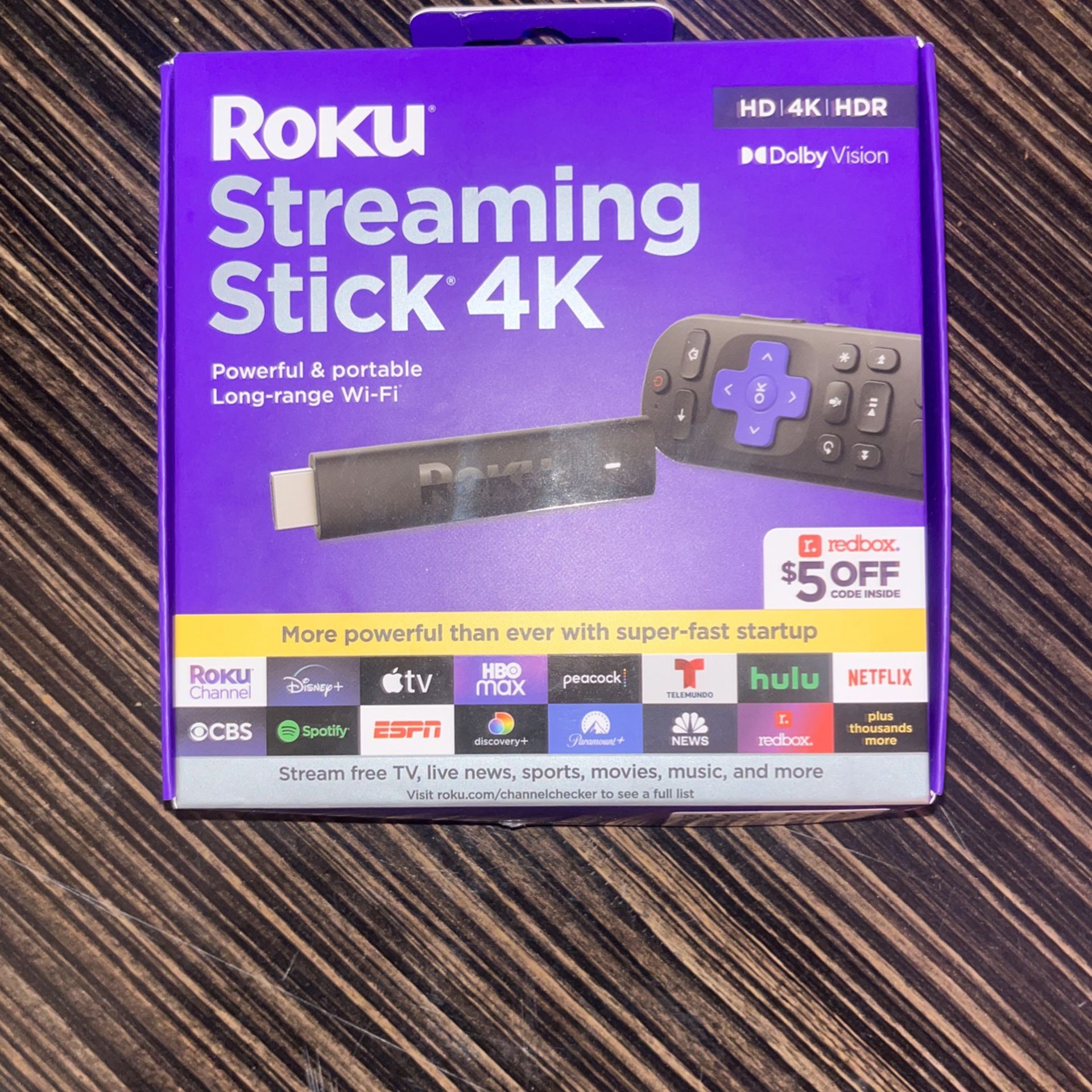 Roku streaming Stick 4k 