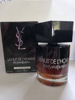 DISCONTINUED! YVES SAINT LAURANT LA NUIT DE L’HOMME L'INTENSE 3.3OZ/100ML,  NEW IN BOX