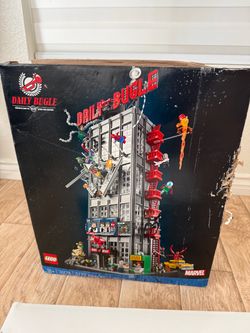 Daily Bugle Lego damaged box complete