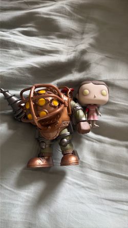 Big Daddy and Little Sister Funko Pops