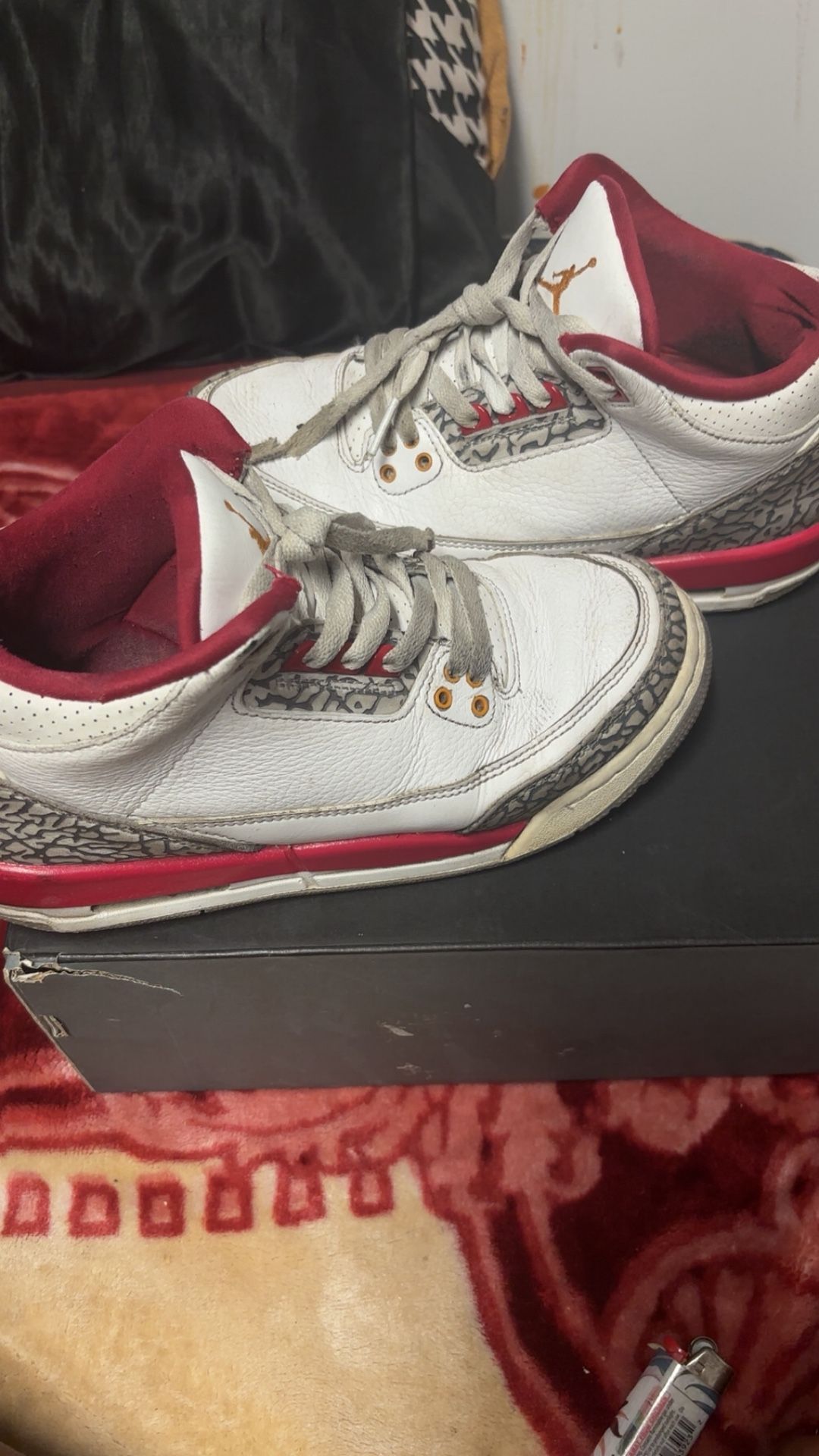 Jordan 3 Cardinal