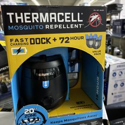 Mosquito Repeller Fast Charging Dock 72 Hour Refills