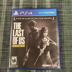 The Last Of Us PS4 Remastered