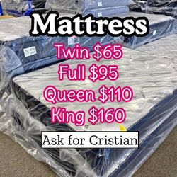 New Mattresses  Twin mattress Full mattress Queen mattress  King mattress  Colchones nuevos  Beds 