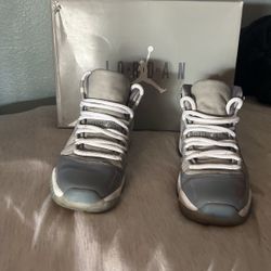 Jordan 11 Cool Grays  Worn 2x
