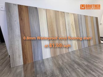 🔥8mm SPC Flooring – Waterproof, Only $1.65/sqft!