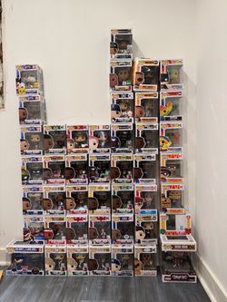 30 random Funko Pops in boxes