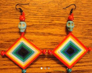 Hand crafted earrings